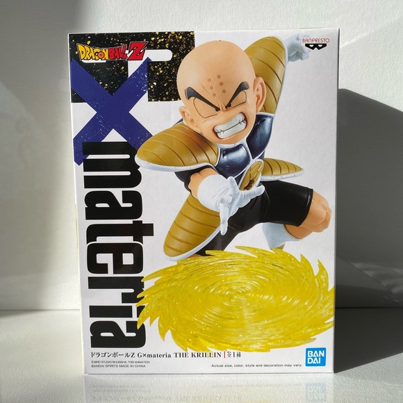 Sealed New Banpresto Dragonball Z Krillin Figure Gxmateria - Picture 1 of 11